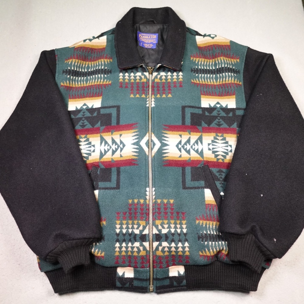 Vintage Pendleton Jacket Mens XXL High Grade Western Wear Aztec Wool Native